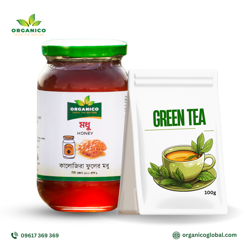 Green Tea Honey Comb