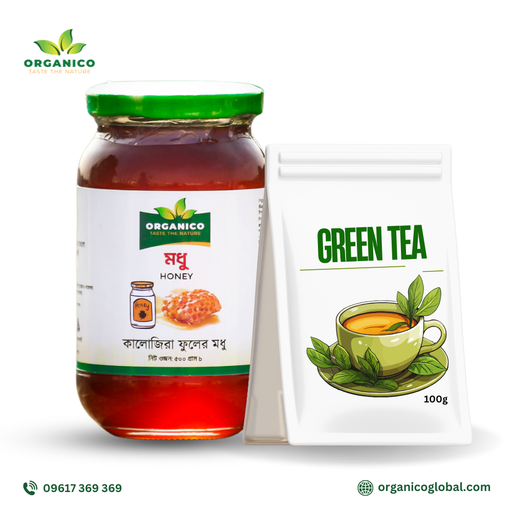 Green Tea Honey Comb